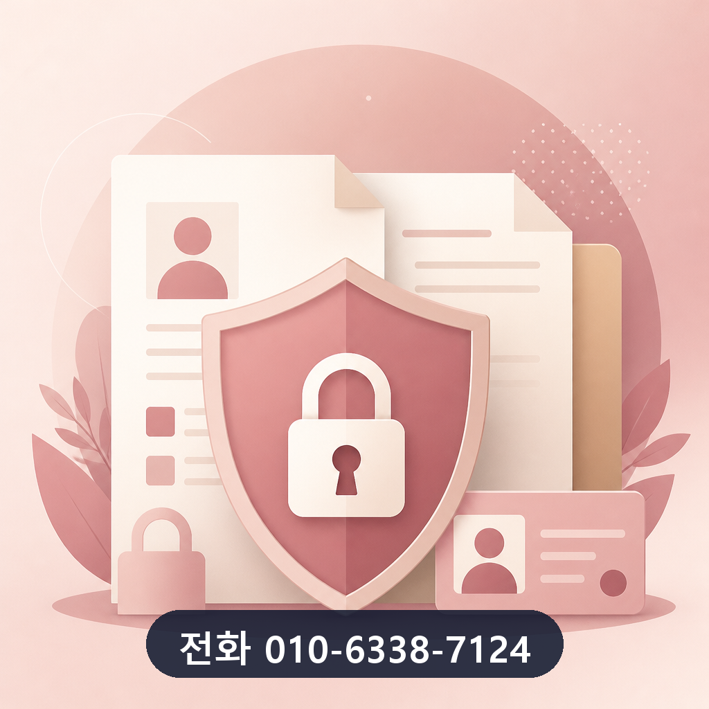 앱카드 현금화 개인정보 보호 이미지